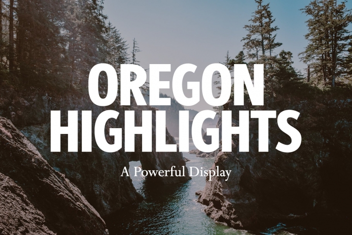 Oregon Highlights Font Download