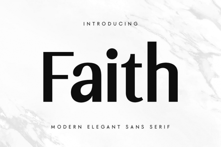 Faith - Modern Elegant Sans Serif Font Download