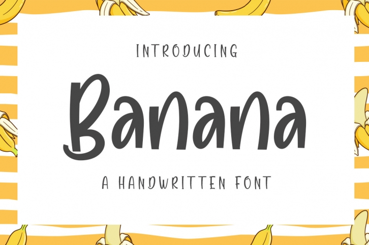 Banana Font Download