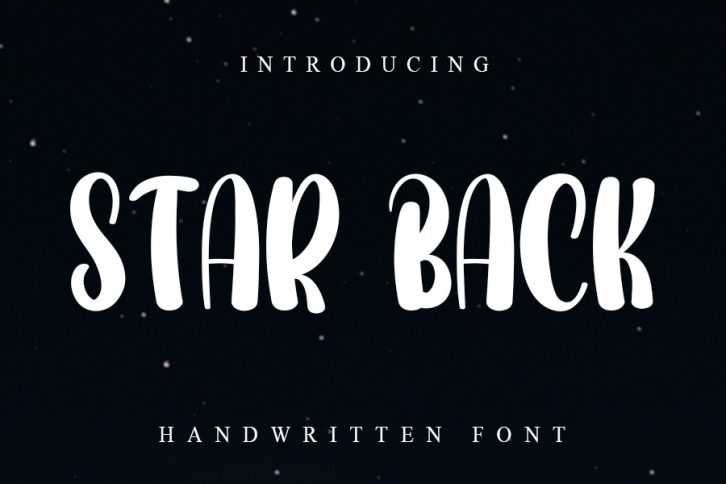Star Back Font Download