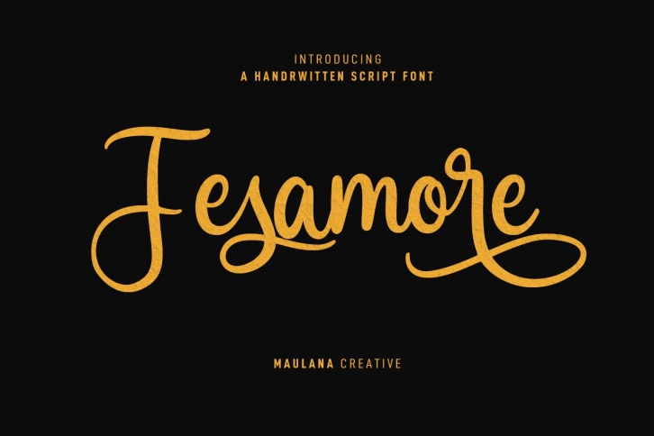 Fesamore Script Font Download