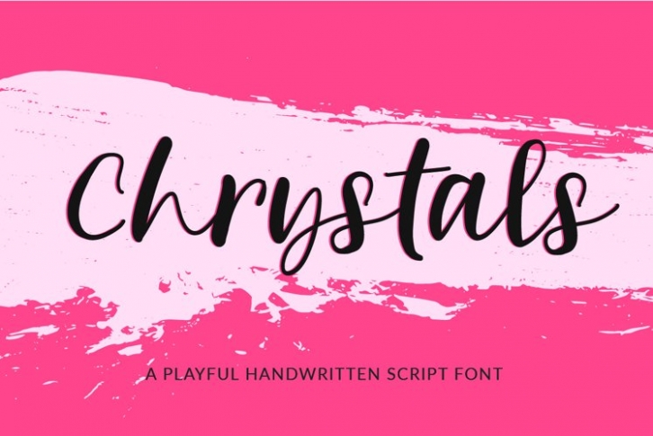 Chrystals Font Download