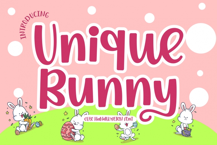 Unique Bunny Font Download