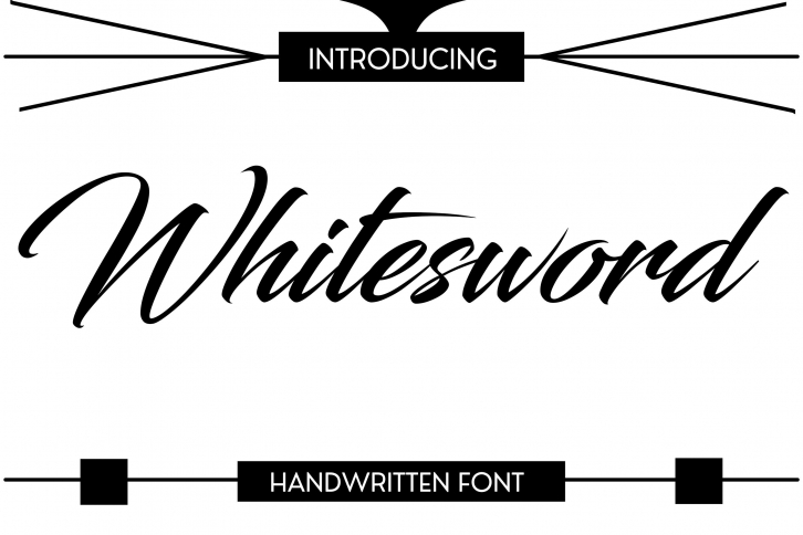 White Sword Font Download