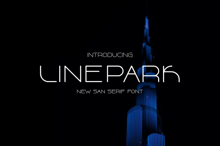 Line Park Font Download