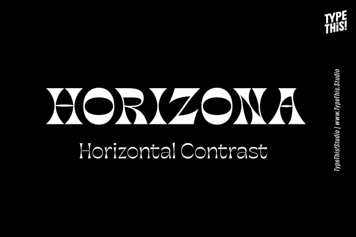 ! Horizona ! 80% OFF ! Font Download