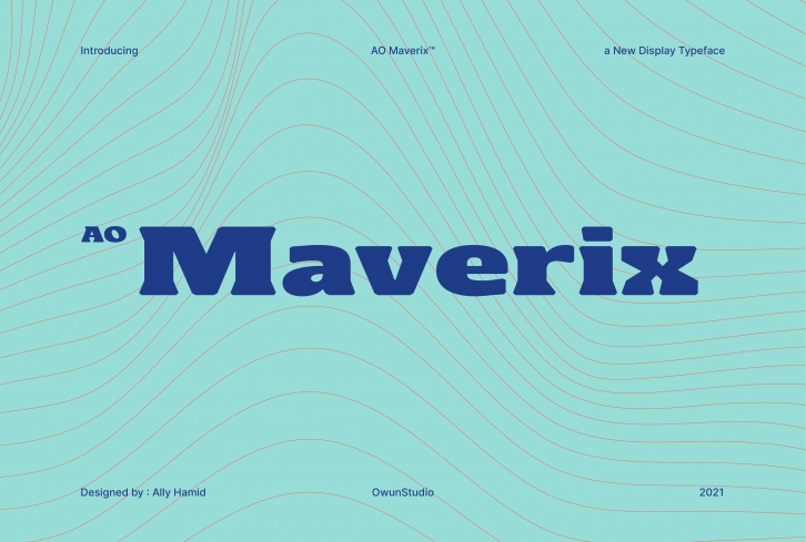 AO Maverix Font Download