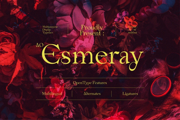 AO Esmeray Font Download