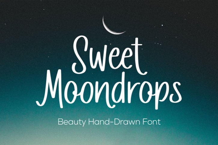 Sweet Moondrops Font Download