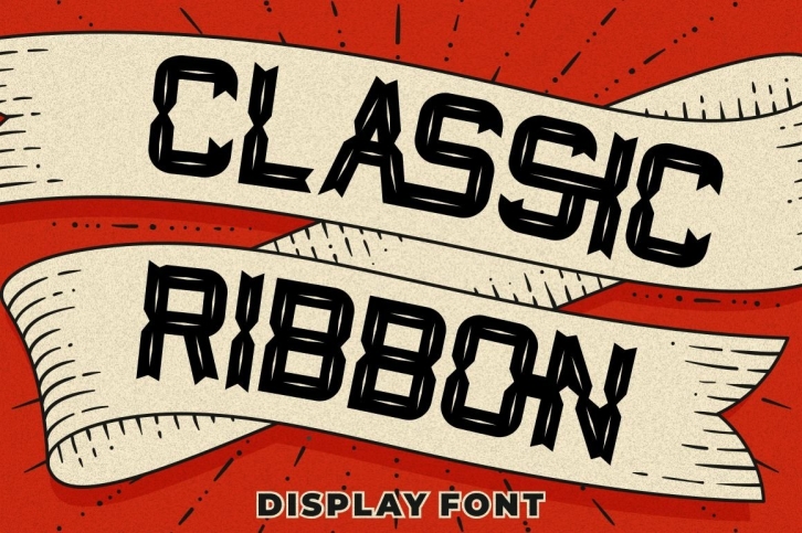 Classic Ribbon Font Download
