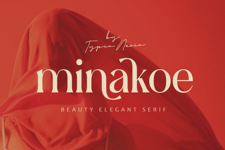 Minakoe - Beauty Elegant Aesthetic Serif Font Download