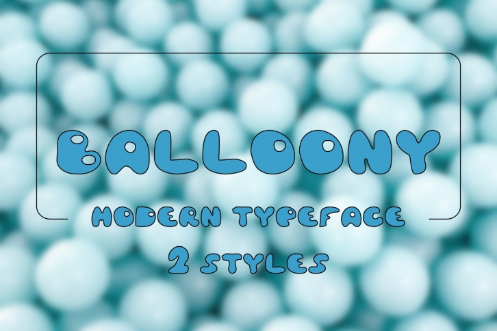 Balloony Font Download