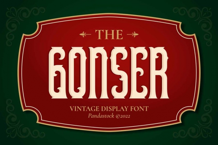Gonser Font Download