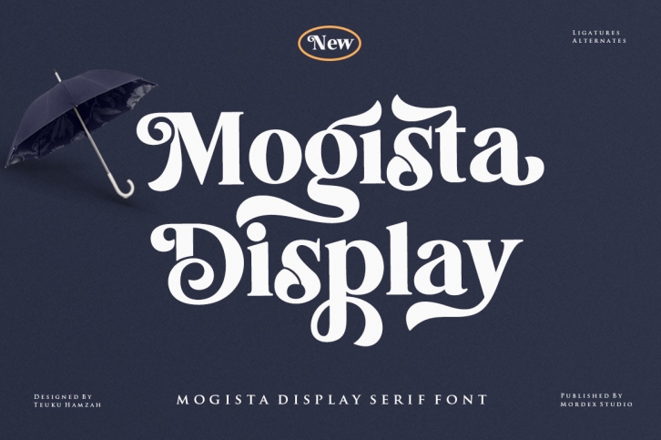 Mogista Display Font Download