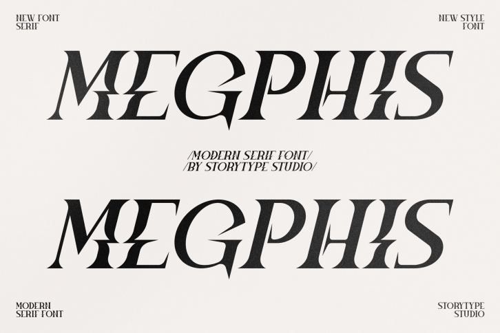 Megphis Modern Serif Font Download