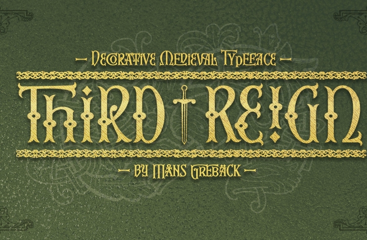 Third Reign â€“ Five Wonderful! Font Download