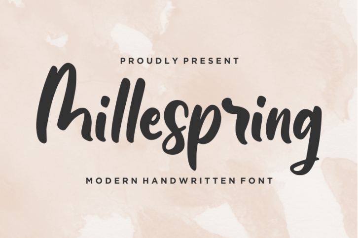 Millespring Font Download