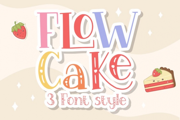 Flow Cake Font Download