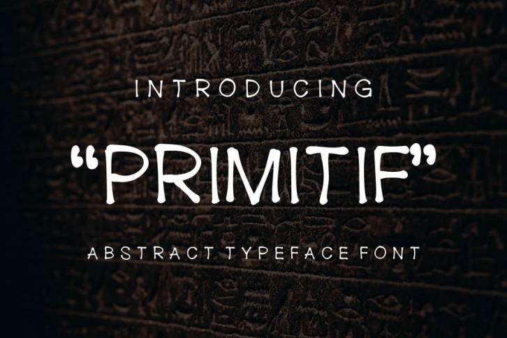 Primitif Abstract Font Font Download