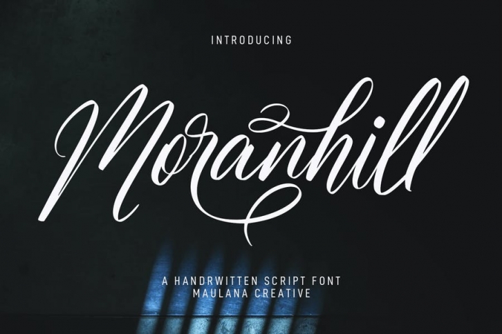Moranhill Elegant Script Font Font Download