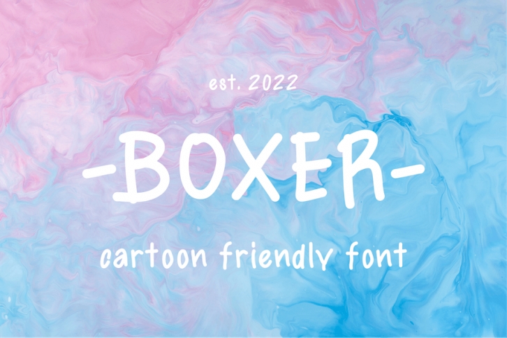 Boxer Friendly Font Font Download