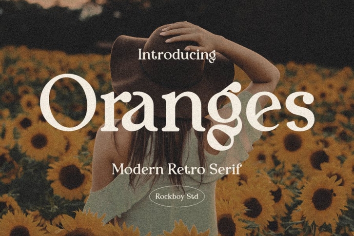 Oranges - Modern Retro Serif Font Download