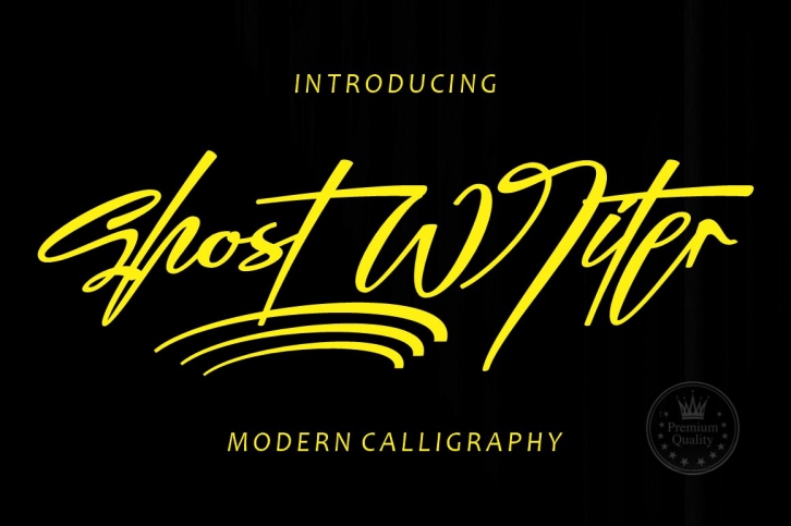 Ghost Writer Font Download