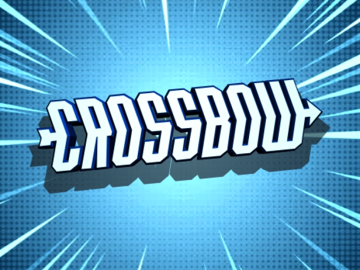 Crossbow Head Font Download