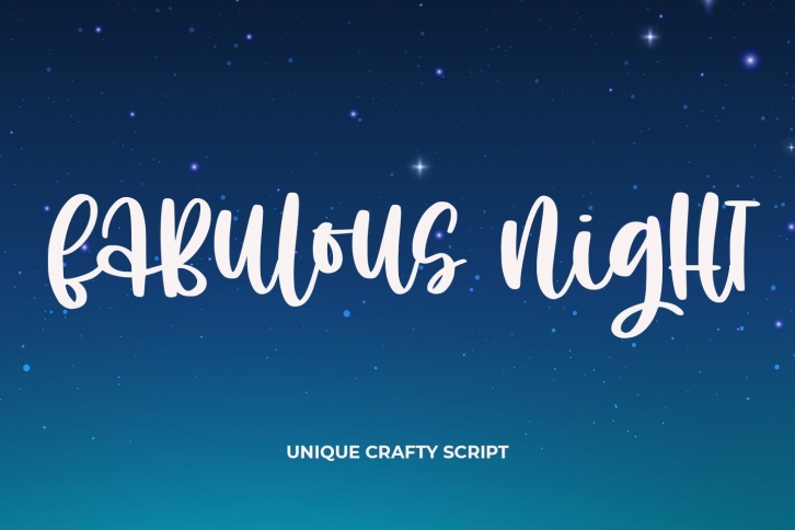 Fabulous Night Font Download