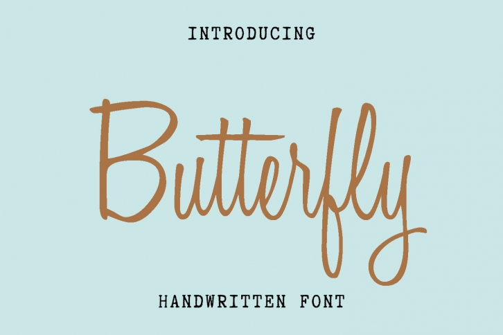 Butterfly Font Download