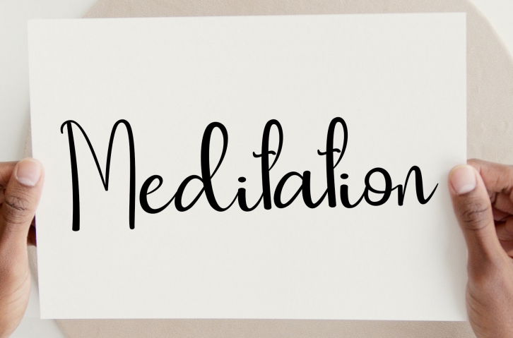 Meditation Font Download