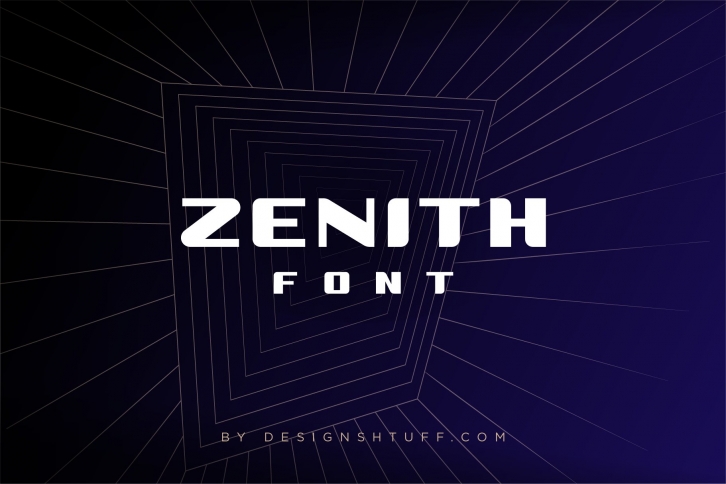 ZENITH DISPLAY FONT • ROUND + SHARP Font Download