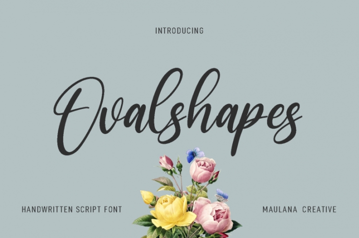 Ovalshapes Script Font Font Download