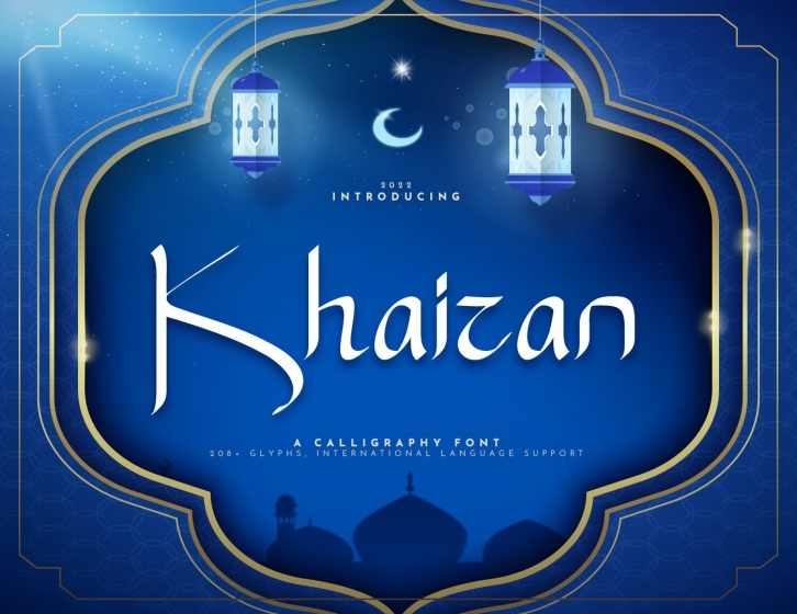 Khaizan Calligraphy Font Download