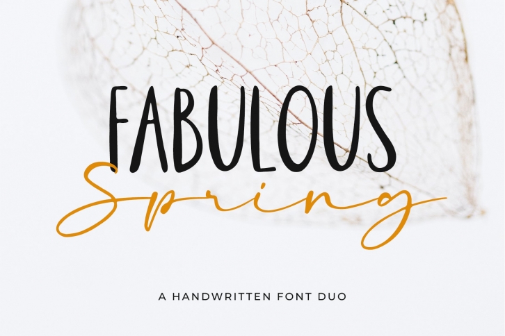 Fabulous Spring Font Download