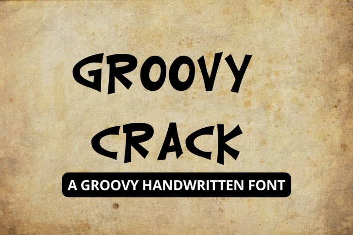 Groovy crack Font Download