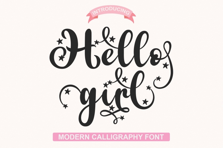Hello girl Font Download