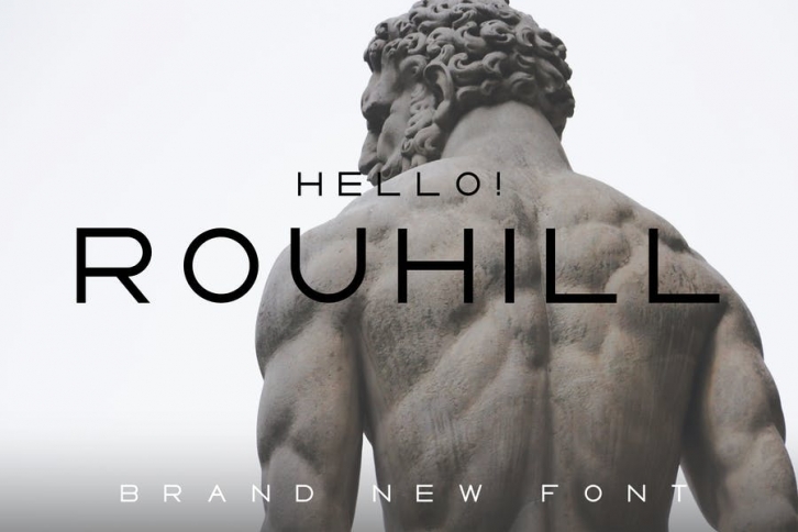 Rouhill font Font Download