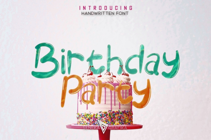 Birthday Party Font Download