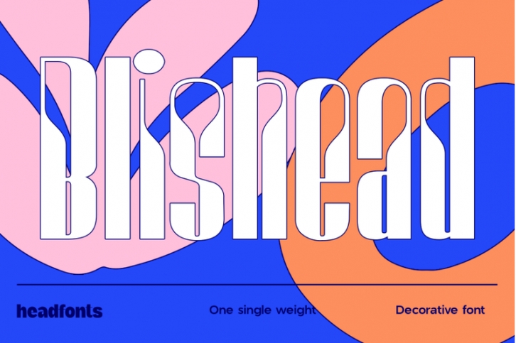 Blishead Display Font Font Download