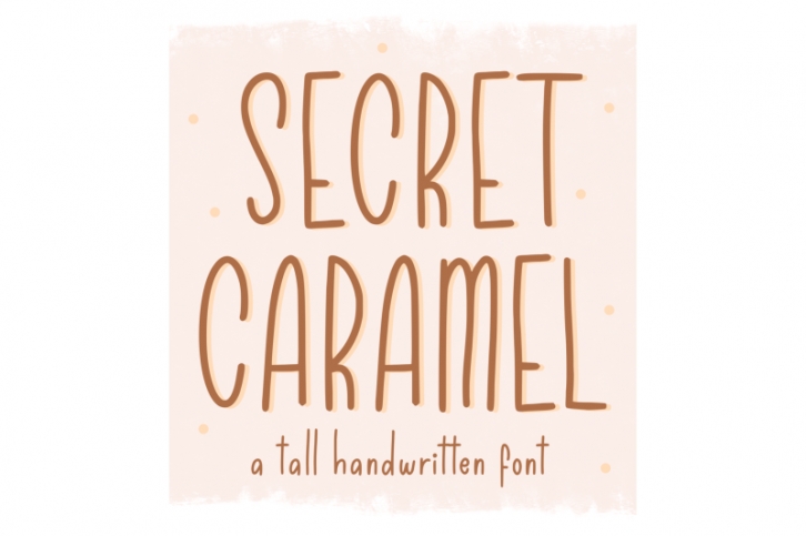 Secret Caramel Font Download