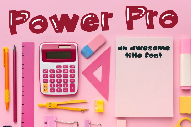 PN Power Pro Font Download