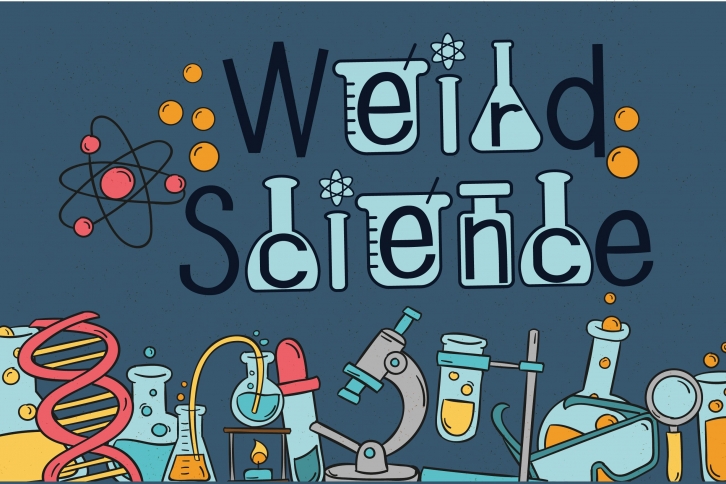 PN Weird Science Font Download