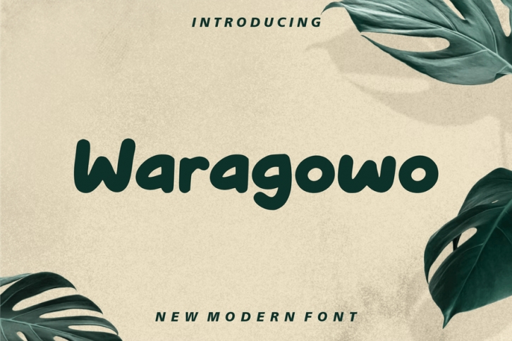 Waragowo Font Font Download