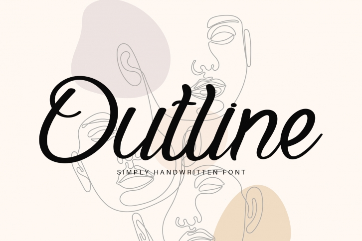 Outline Font Download