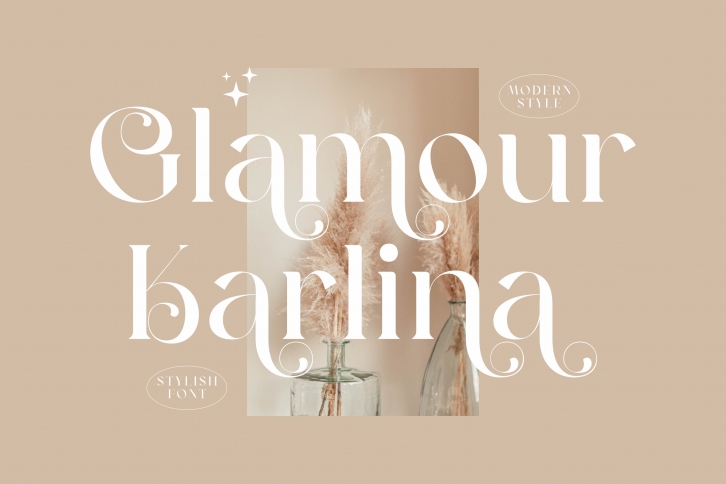 Glamour Karlina Luxury Serif Font Download