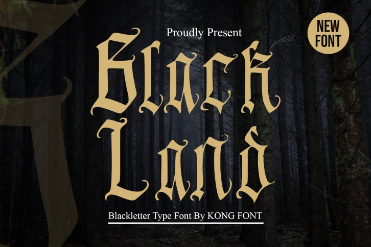 Black Land Font Download