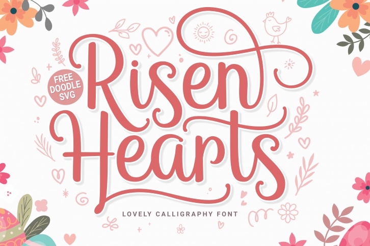 Risen Hearts Font Download