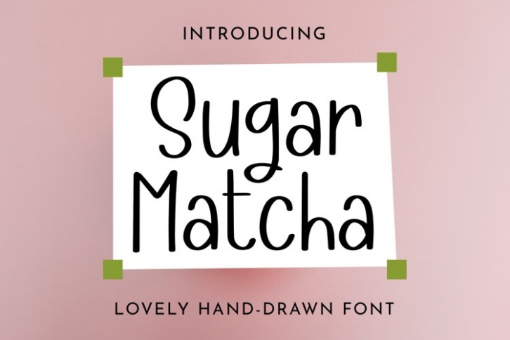 Sugar Matcha Font Download