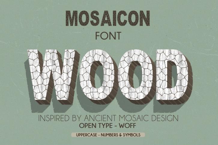 Mosaicon Font Download